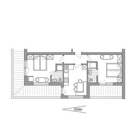 Haus Leo アパート *